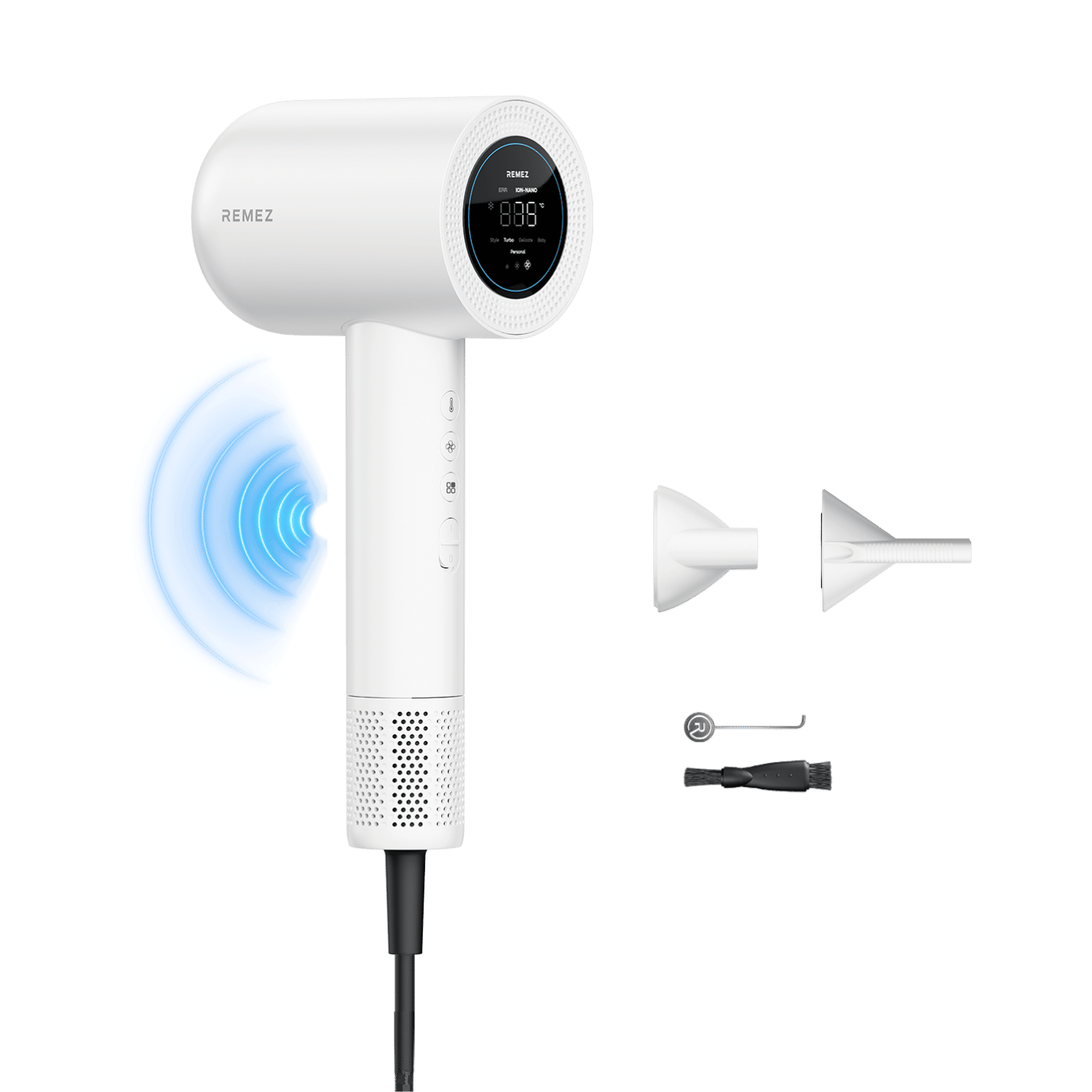 Дизайн без названия - 2025-05-23T094239.004 Фен-Стайлер Model S Sensor с автоматической подачей воздуха — изображение 1